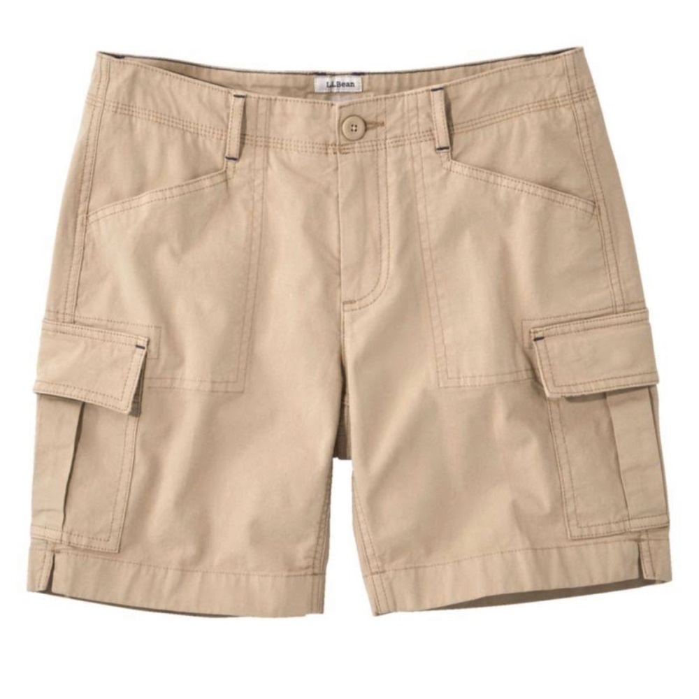 L.L.Bean Women’s Canvas Cargo Shorts 10